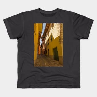 Street in Cividale del Friuli, Italy Kids T-Shirt